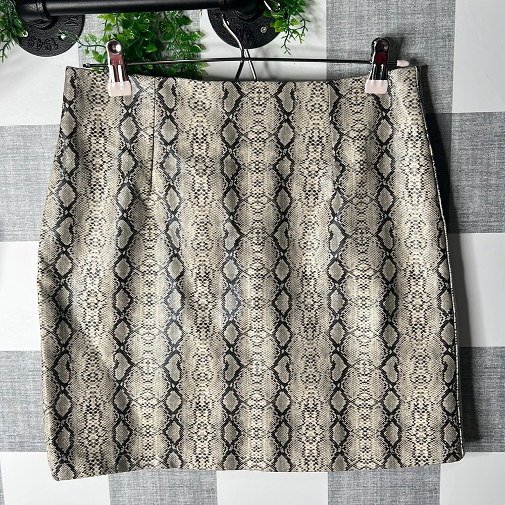 Altr’d Stade Snakeskin Printed Skirt
